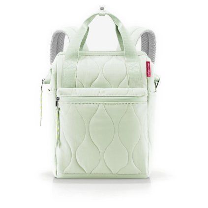 Reisenthel Allrounder R Puffer Iced Matcha 15l – batoh, celkový pohled