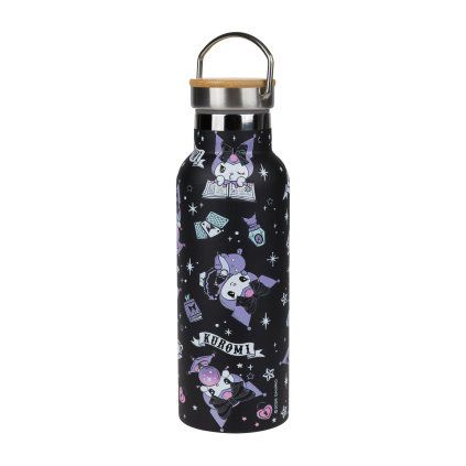 BAAGL Termoláhev s bambusovým víčkem Kuromi Fortune Dream, 500 ml – produktová fotografie 1