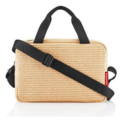 Reisenthel Coolerbag To-Go Raffia black – chladicí taška, celkový pohled