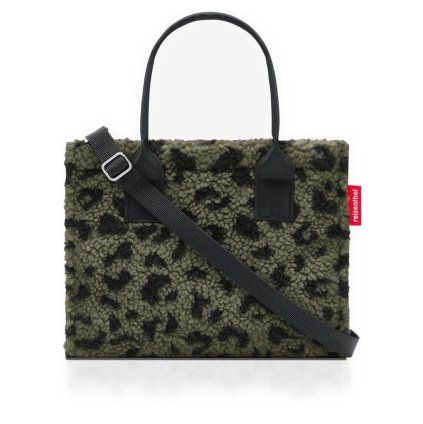 Reisenthel Daily Shopper XS Teddy Leo Olive – nákupní taška, celkový pohled