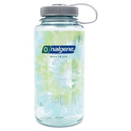 nalgene 32oz wm seafoam w platinum blue tie dye nalgene 682023 0017 01