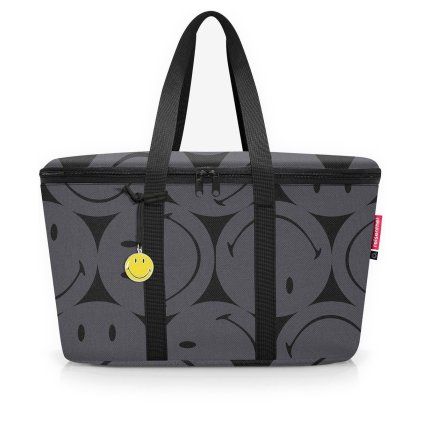 Reisenthel Coolerbag Smiley grey – chladicí taška, celkový pohled