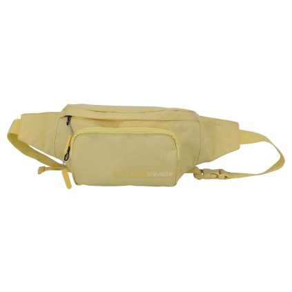 Travelite Kick Off Waist Bag Yellow – ledvinka, celkový pohled