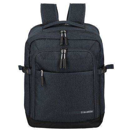 Travelite Kick Off Backpack Cabin new Size Anthracite 29/32l – batoh, celkový pohled