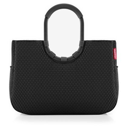 Reisenthel Loopshopper L Mesh black – nákupní taška, celkový pohled