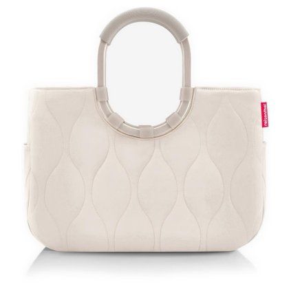 Reisenthel Loopshopper M Puffer Stone – nákupní taška, celkový pohled