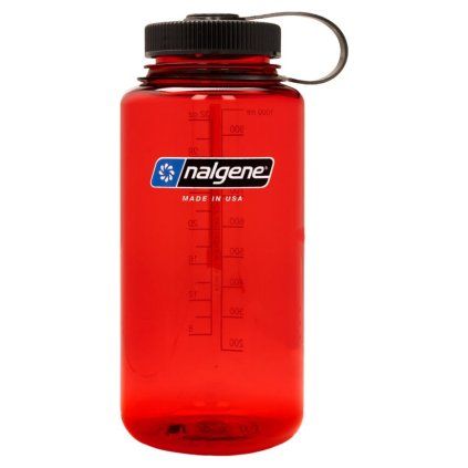 nalgene wide mouth 1000ml red sustain 5565 0140 nalgene 2020 3632 01