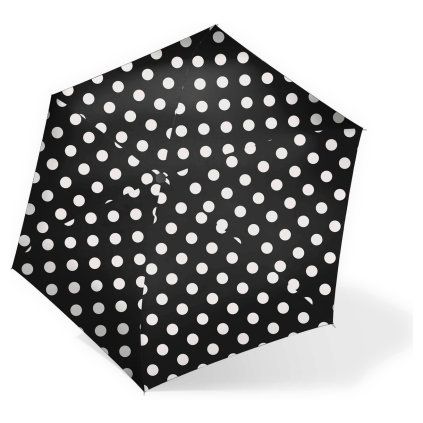 Reisenthel Umbrella Pocket Mini Dots White – deštník, celkový pohled