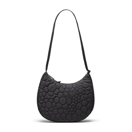 Herschel Yara Quilted Capsule Shoulder Bag Black Tonal Daisy 10L – produktová fotografie
