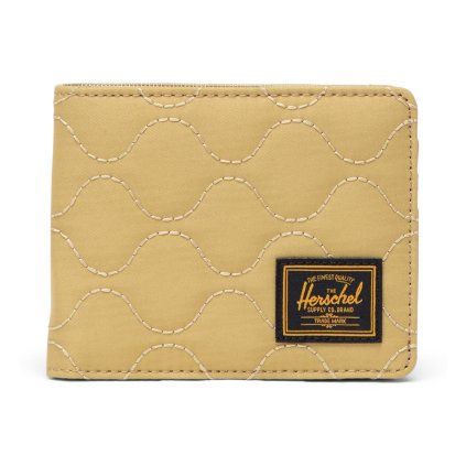 Herschel Roy Quilted Capsule Wallet Khaki Tonal – produktová fotografie