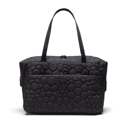 Herschel Maia Quilted Capsule Weekender Black Tonal Daisy 32L – produktová fotografie