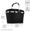 Reisenthel CarryBag Iso Black – nákupní košík, produktový pohled 8