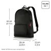 Reisenthel Mini Maxi Rucksack Black – batoh, produktový pohled 6