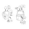NITRO batoh DAYPACKER true black 32 l