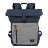 Travelite Basics Roll-up Backpack Navy/Grey 35l – batoh, produktový záběr 3
