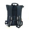 132129 9 travelite basics roll up backpack navy grey 35l