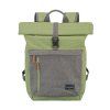 Pánský batoh Travelite Basics Roll-up Backpack Green/Grey, barva zelená ,Objem 31 - 40 litrů