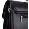 Aktovka REAbags 7173-TR - černá/nikl