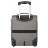 Travelite Cabin 2w Underseater Grey Melange – cestovní kufr, pohled zezadu