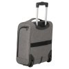 Travelite Cabin 2w Underseater Grey Melange – cestovní kufr, pohled zezadu, záběr 5