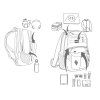 NITRO batoh HERO dead flower 37l
