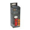 Solight nabíjecí LED svítilna, plug-in, Pb 800mAh, 9x LED, červenočerná