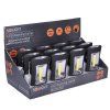Solight LED svítilna pracovní, 3W COB + 3 SMD LED, hák + magnet, 3 x AAA