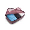 Heys Metallic Packing Cube Burgundy – 5 kusů