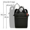 Reisenthel Allrounder R Twist Silver 15l – batoh, produktový pohled 6
