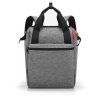 Reisenthel Allrounder R Twist Silver 15l – batoh, celkový pohled