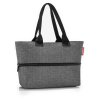 Reisenthel Shopper e1 Twist Silver – nákupní taška, celkový pohled
