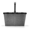 Reisenthel Carrybag Twist Silver – nákupní košík, celkový pohled