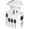 SKROSS cestovní adaptér PRO World, 6.3A max., uzemněný, vč. adaptéru pro ostatní vidlice, univerzální pro celý svět