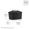 Reisenthel Coolerbag S Pocket Black – chladicí taška, produktový pohled 4