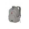 Travelite Basics Backpack Melange Light grey 22l – batoh, celkový pohled