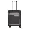 Travelite Viia 4w S Anthracite – cestovní kufr, pohled zepředu