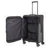 Travelite Viia 4w M Anthracite – cestovní kufr, vnitřní prostor