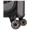 Travelite Viia 4w M Anthracite – cestovní kufr, detail koleček