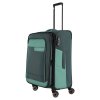 Travelite Viia 4w M Green – cestovní kufr, šikmý pohled, záběr 4
