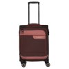 Travelite Viia 4w S Rose – cestovní kufr, pohled zepředu