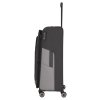 Travelite Viia 4w L Anthracite – cestovní kufr, boční pohled