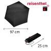 Reisenthel Umbrella Pocket Mini Signature Black Hot Print – deštník, produktový pohled 3