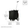 Reisenthel Carrycruiser Frame Black/black – nákupní vozík, produktový pohled 8
