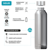 Quokka Nerezová termoláhev Solid 630 ml - color jungle