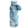 Quokka Nerezová termoláhev s poutkem Solid 510 ml - blue wind