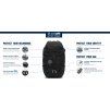 PACSAFE batoh VENTURESAFE EXP35 TRAVEL BACKPACK black