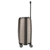 Travelite Air Base 4w S Front pocket Champagne – cestovní kufr, boční pohled