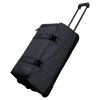 Travelite Kick Off Wheeled Duffle L Anthracite 65L – cestovní taška na kolečkách, boční pohled