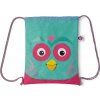Affenzahn Dětský batůžek Kids Sportsbag Owl - turquoise