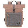Travelite Basics Roll-up Backpack Rose – batoh, celkový pohled